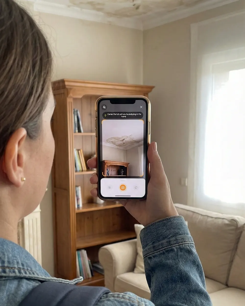 House Inspector app used to document visible conditions for how the visual assessment works